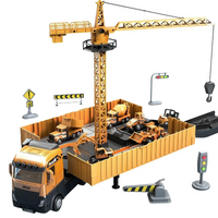 Thumbnail for ConstructoKids – Learning & Building – 2-in-1 Construction Truck Play Set