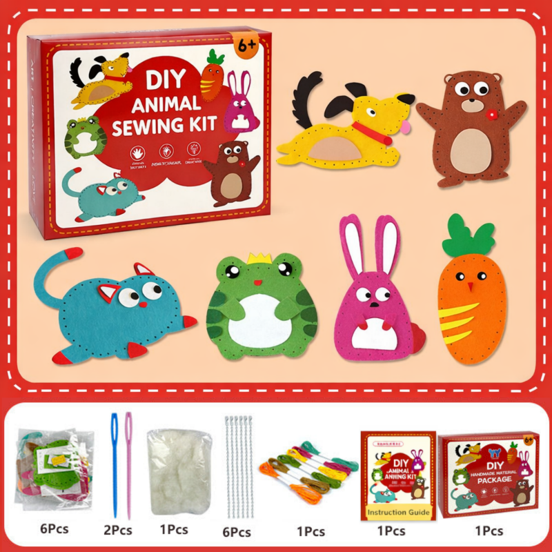 HappyStitches – Creative & Educational – Sewing Play Set