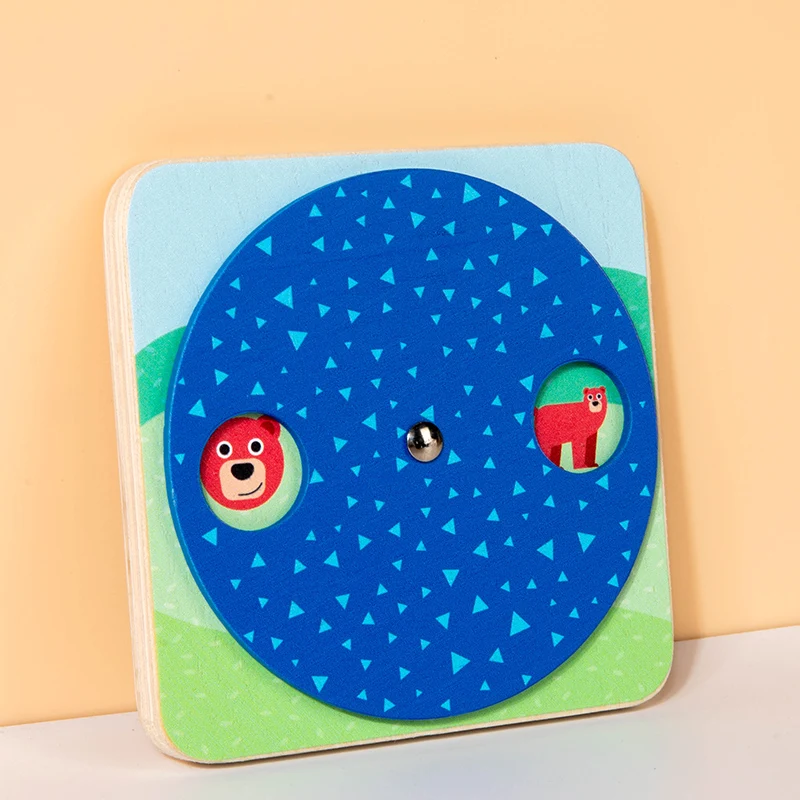 TinySkills – Creative & Educational – Montessori Magnetic Busy Board