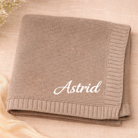 Thumbnail for Personalized Baby Blanket – Soft & Unique – Personalized Embroidered Cotton Blanket