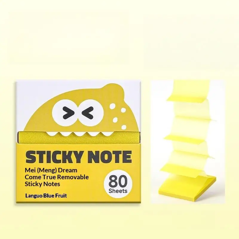 MemoBuddy – Colorful & Functional – Transparent Sticky Notes