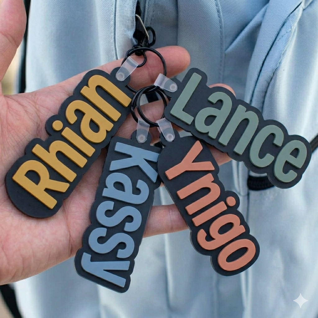 Custom Acrylic Keychain – For Bags & Keys - Personalized Keychain