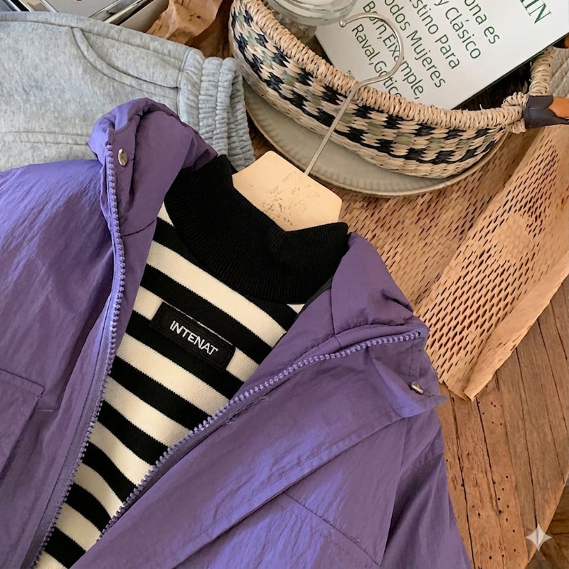 LiloWear – Windproof & Water-repellent – Children's Windbreaker with Hood