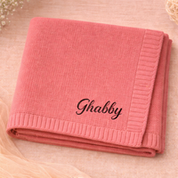 Thumbnail for Personalized Baby Blanket – Soft & Unique – Personalized Embroidered Cotton Blanket