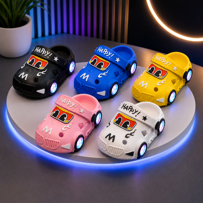 GlowRun – Stylish & Fun – LED Car Slippers