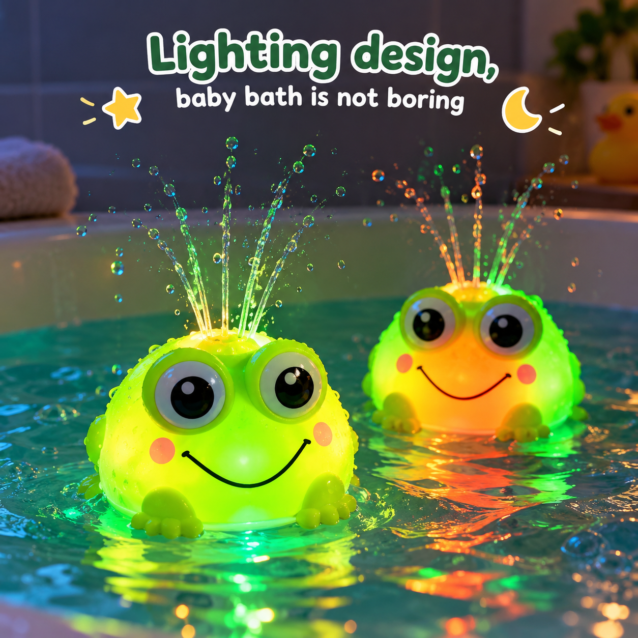 FrogSplash – Fun & Interactive – Automatic Water Fountain
