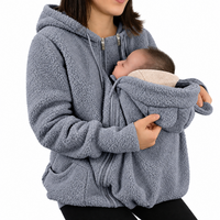Thumbnail for MamaNest – Warm & Practical – 2-in-1 Carrier Jacket for Mom and Baby