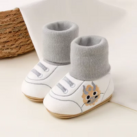 Thumbnail for LittleCloud – Cozy & Practical – Warm Baby Shoes with High Socks