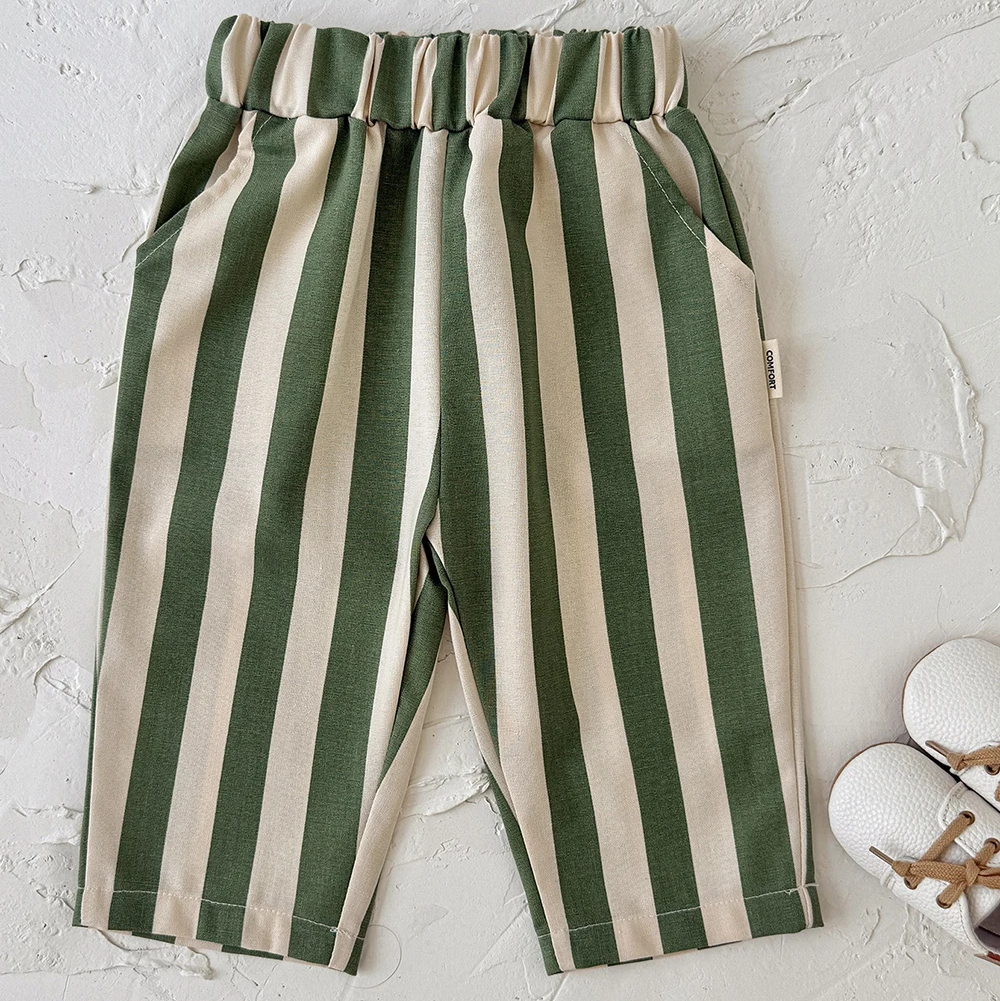 SoftStripe – Soft & Comfortable – Baby Pants with a Striped Design