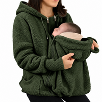 Thumbnail for MamaNest – Warm & Practical – 2-in-1 Carrier Jacket for Mom and Baby