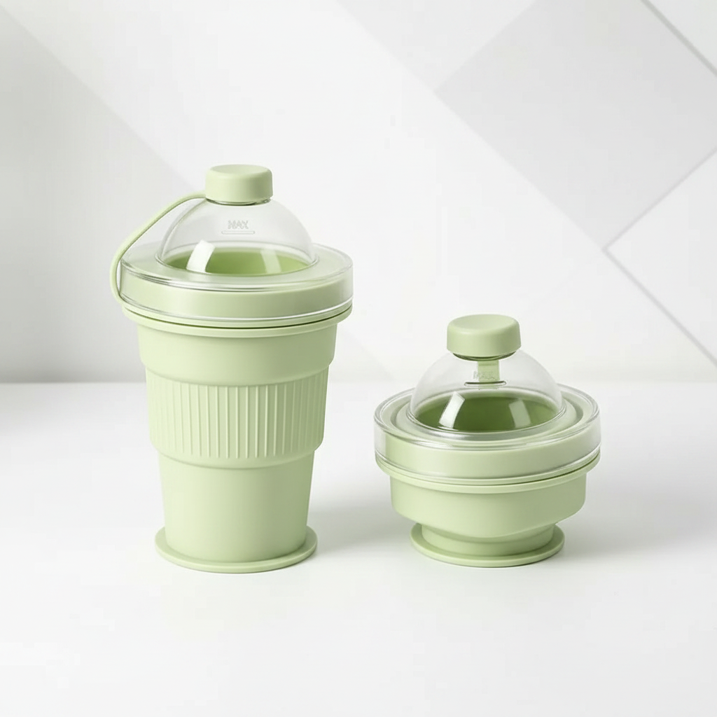 FlexiCup – Practical & Portable – Foldable Silicone Drinking Cup
