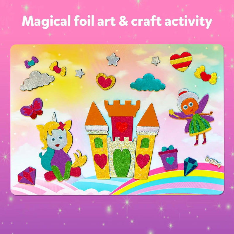 FoilMagic – Playful & Creative – Foil Sticker Art Set