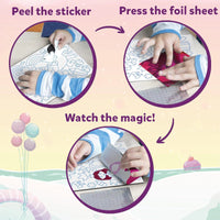 Thumbnail for FoilMagic – Playful & Creative – Foil Sticker Art Set