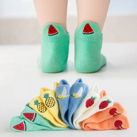 Thumbnail for PlayfulToes – Colorful & Soft – Low-Cut Kids' Socks (Set of 5)