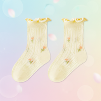 Thumbnail for HappyToes – Colorful & Cute – Baby Socks (Set of 5)