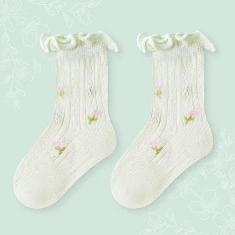 HappyToes – Colorful & Cute – Baby Socks (Set of 5)