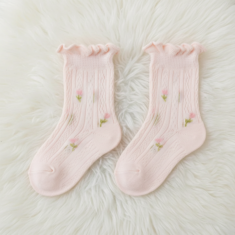 HappyToes – Colorful & Cute – Baby Socks (Set of 5)
