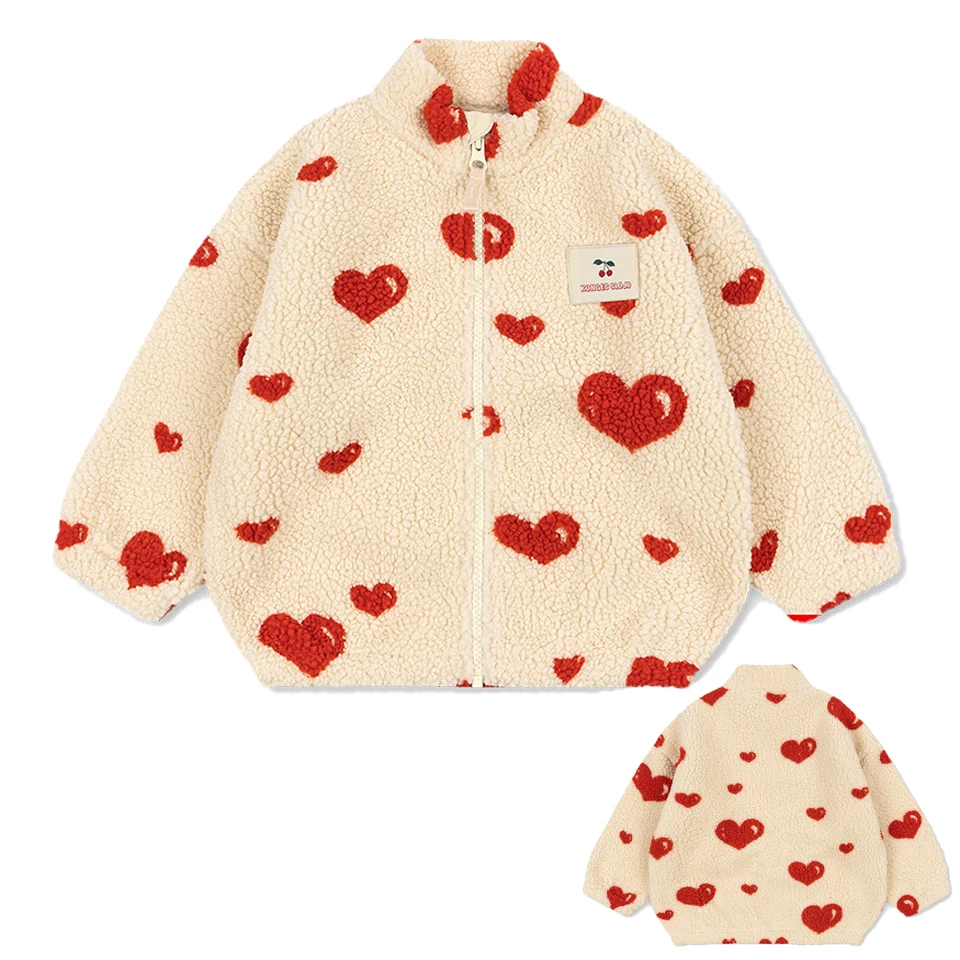 WarmHug – Comfortable & Trendy – Kids' Fleece Jacket with Playful Prints