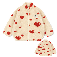 Thumbnail for WarmHug – Comfortable & Trendy – Kids' Fleece Jacket with Playful Prints