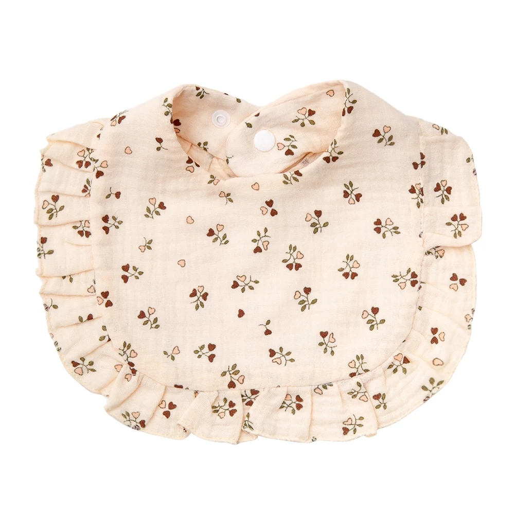 BabyBloom – Cute & Comfortable – Baby Bib with Ruffled Edg