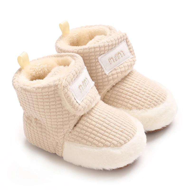 TinyBoots – Cozy & Comfortable – Plush Baby Shoes for Winter