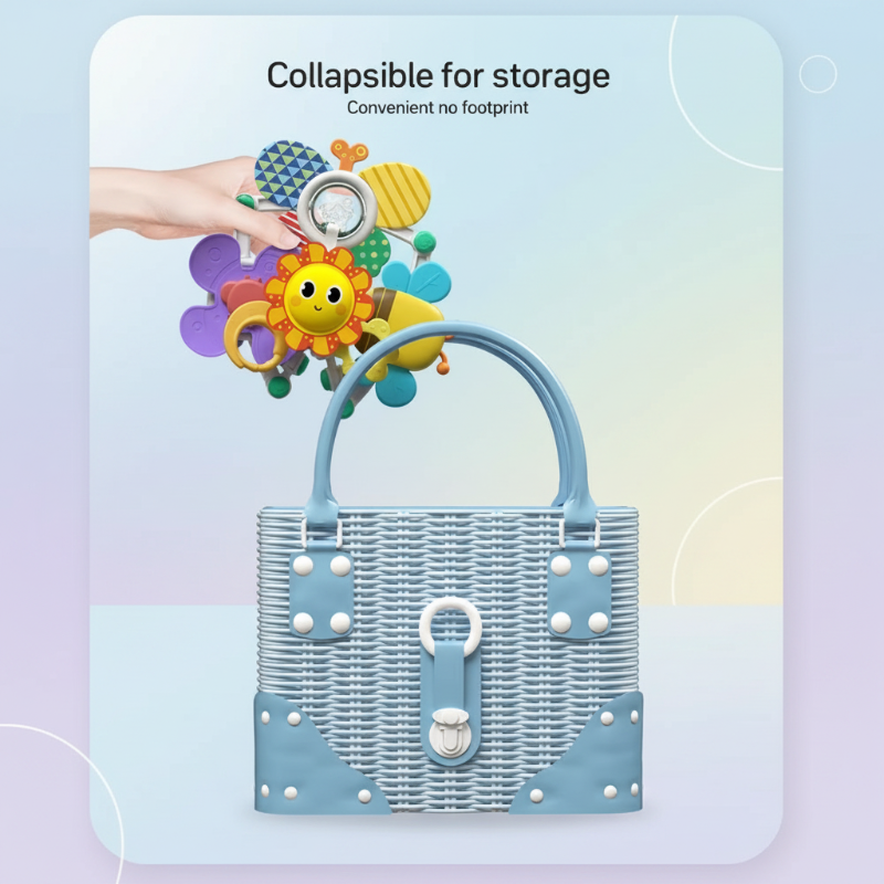 BuzzBloom – Colorful & Interactive – Baby Play Arch