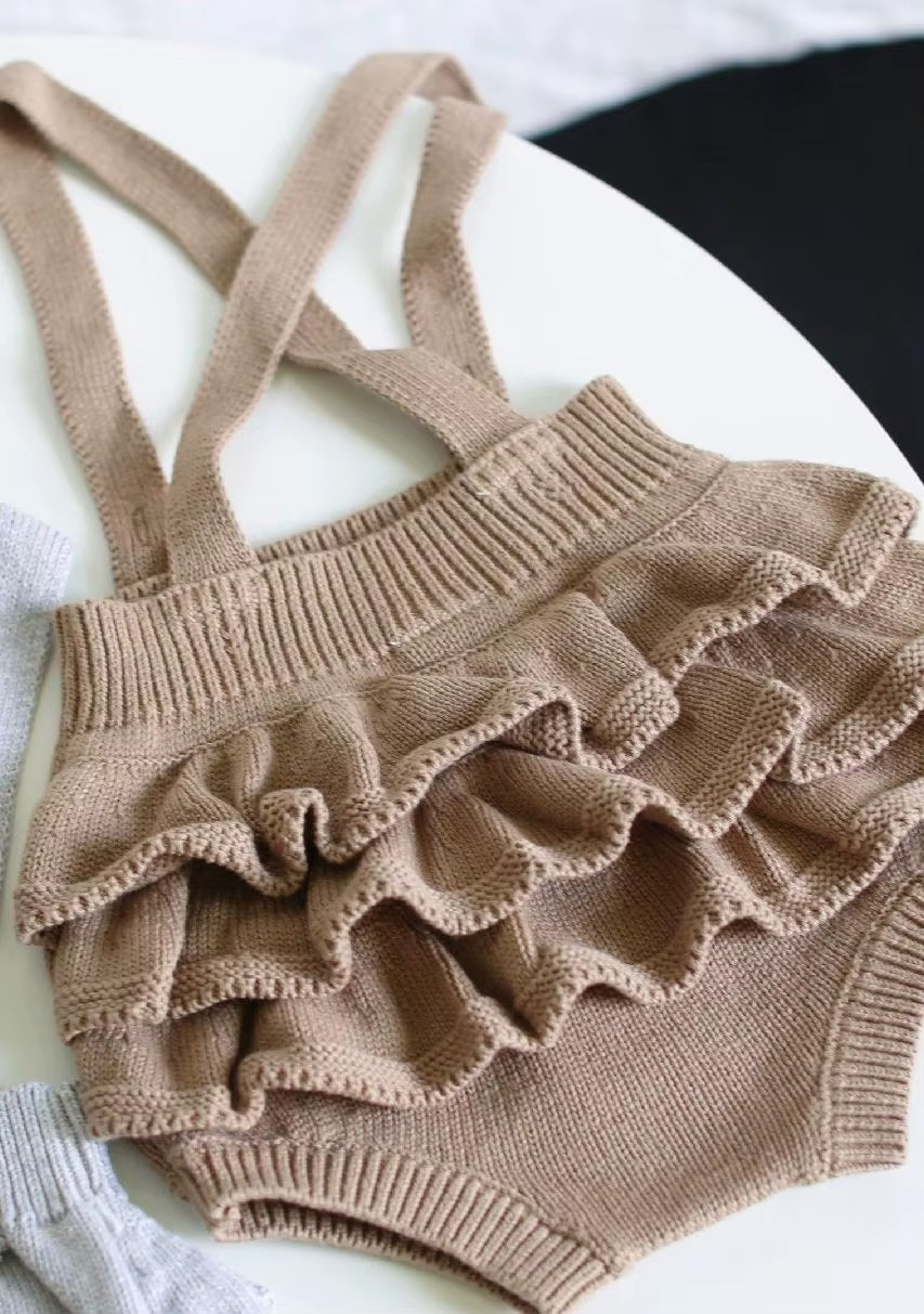 Mini Fashion™ - Cute Knitted Baby Romper