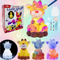 Thumbnail for MiniCrafters – Creativity & Learning – DIY Lamp Animal Painting Set