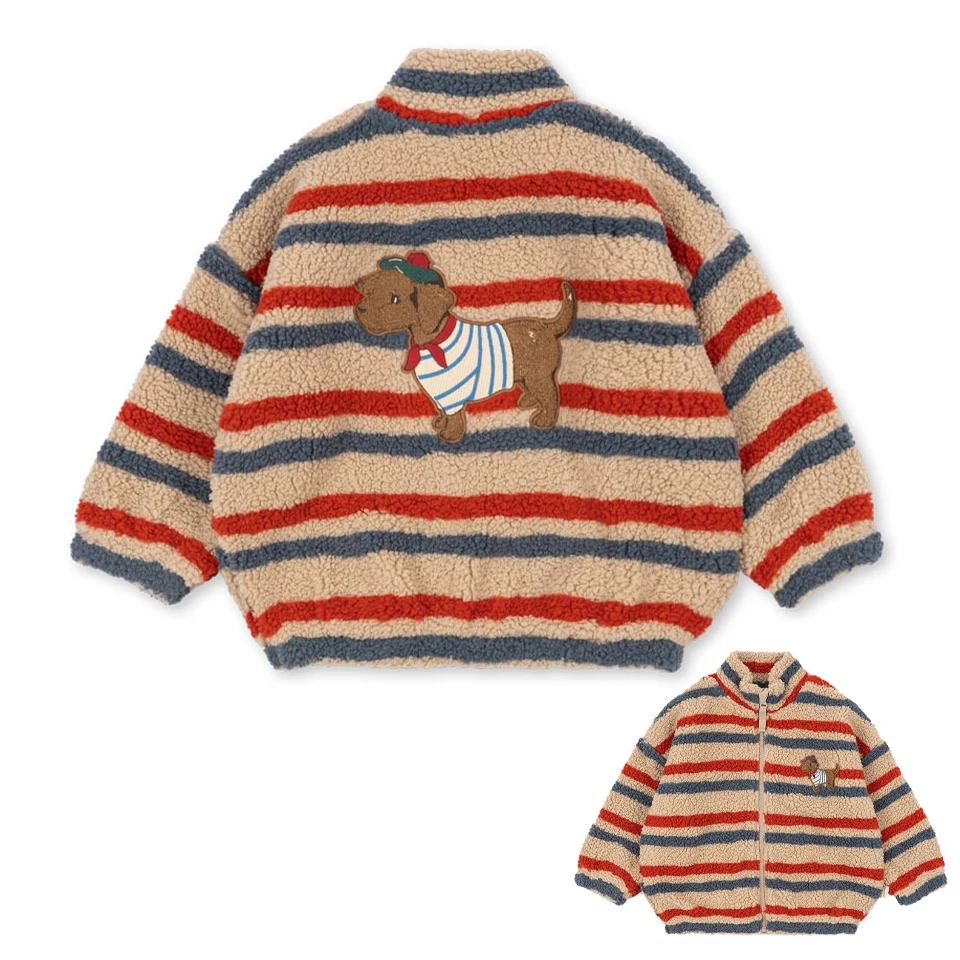 WarmHug – Comfortable & Trendy – Kids' Fleece Jacket with Playful Prints