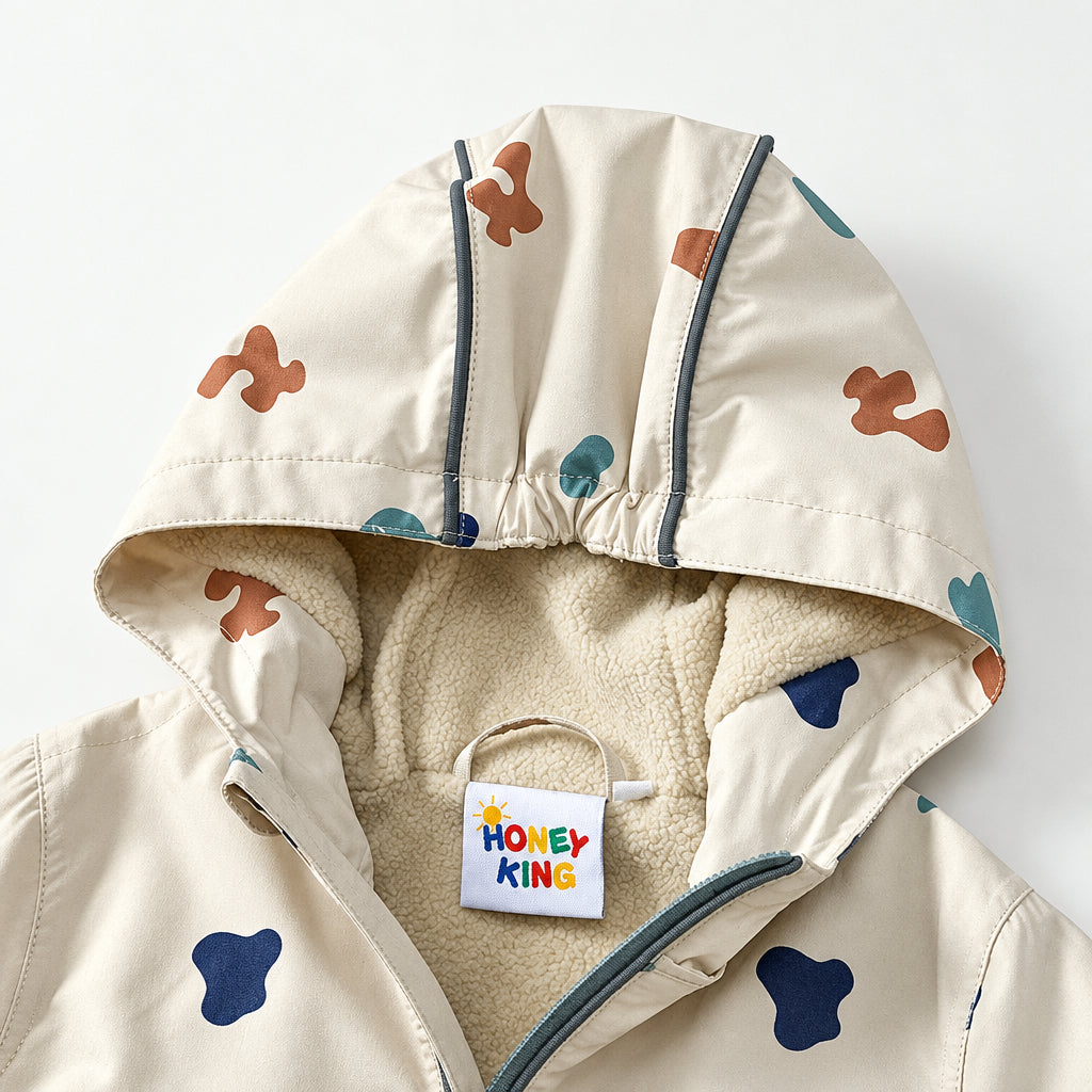 TinyBreeze – Waterproof & Comfortable – Children's Raincoat and Rain Pants Set