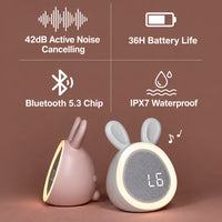 Thumbnail for BunnyGlow – Cute & Practical – Digital Kids' Alarm Clock with Night Light