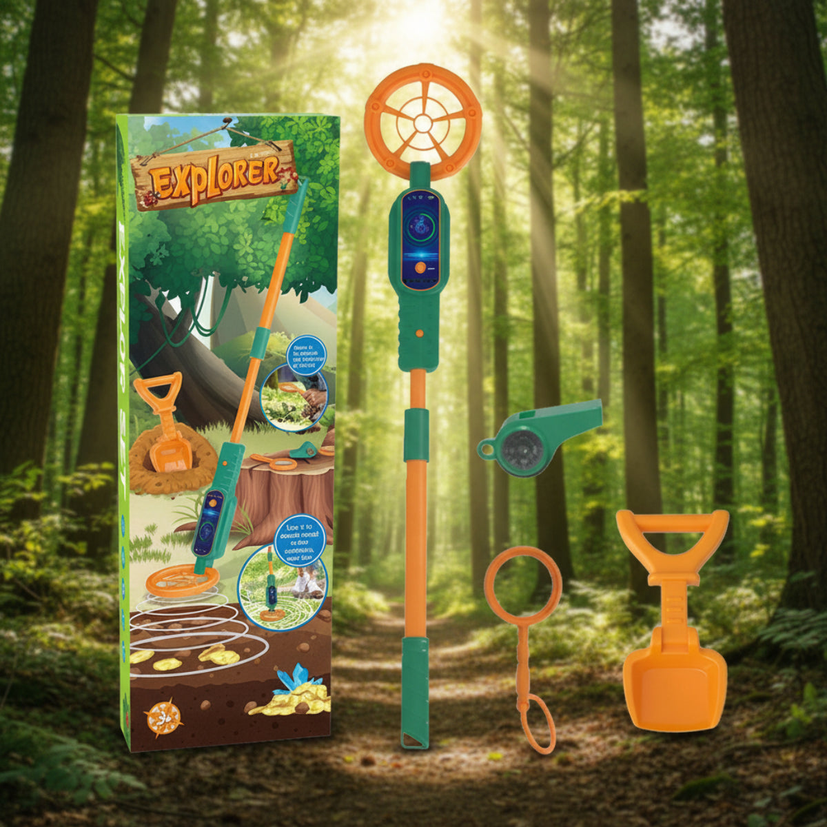 TreasureSeekers – Educational & Exciting – Metal Detector for Kids