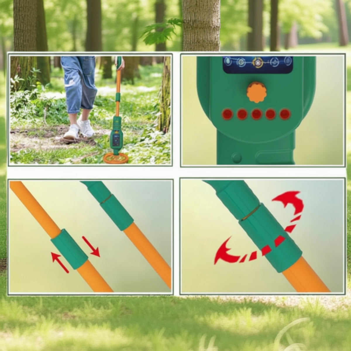 TreasureSeekers – Educational & Exciting – Metal Detector for Kids