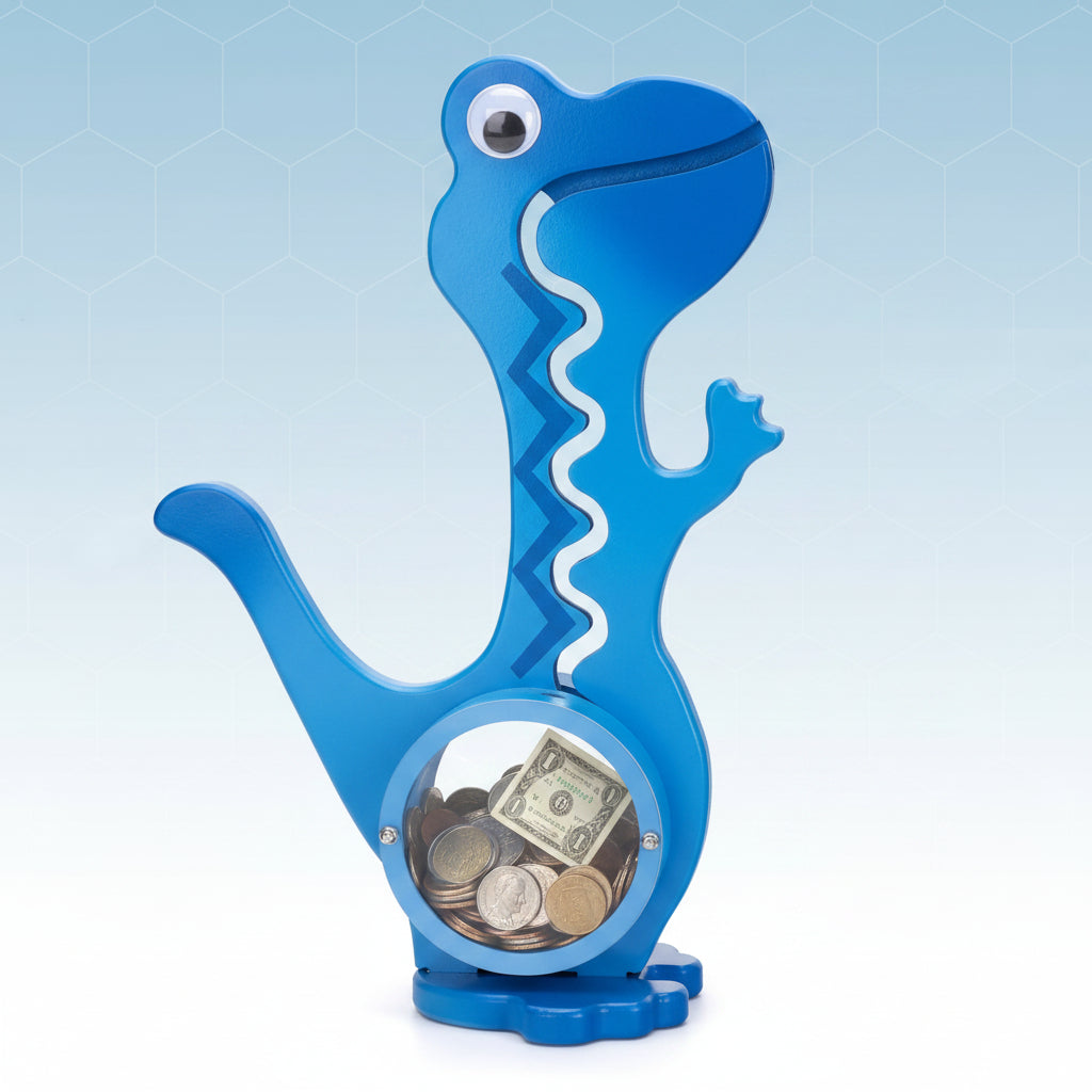 DinoSave – Cute & Practical – Dinosaur Piggy Bank