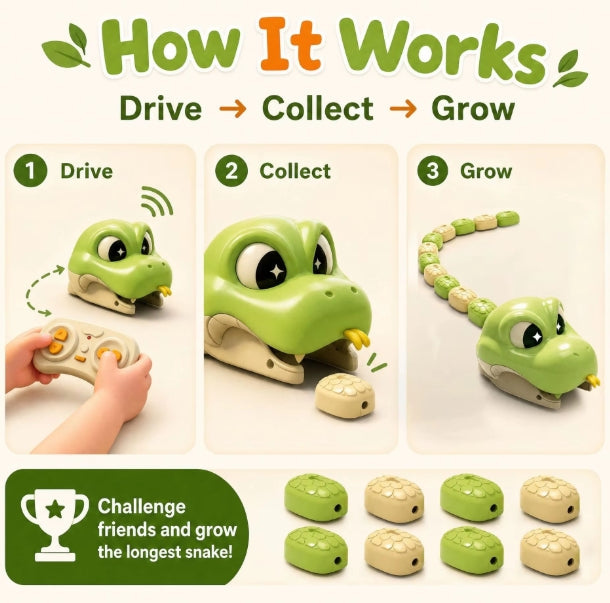 SnakeChase – Interactive & Exciting – Remote-Control Snake Toy