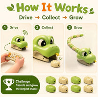 Thumbnail for SnakeChase – Interactive & Exciting – Remote-Control Snake Toy