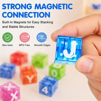 Thumbnail for LearnCube – Educational & Interactive – Magnetic Letter and Math Cubes