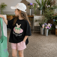 Thumbnail for SunnyKids – Comfortable & Cute – Oversized T-shirt with Cartoon Print