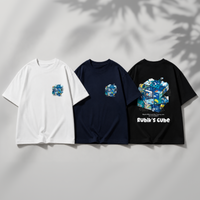 Thumbnail for CubePlay – Soft & Stylish – Rubik’s Cube T-shirt