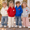 LittleLove – Soft & Sweet – Kids' Hoodie with Heart Print