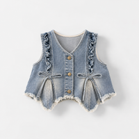 Thumbnail for DenimBelle – Trendy & Cute – 3-Piece Kids' Set in Denim