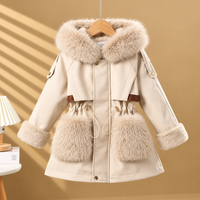 Thumbnail for CozyParka – Warm & Soft – Girls' Winter Coat with Plush Collar