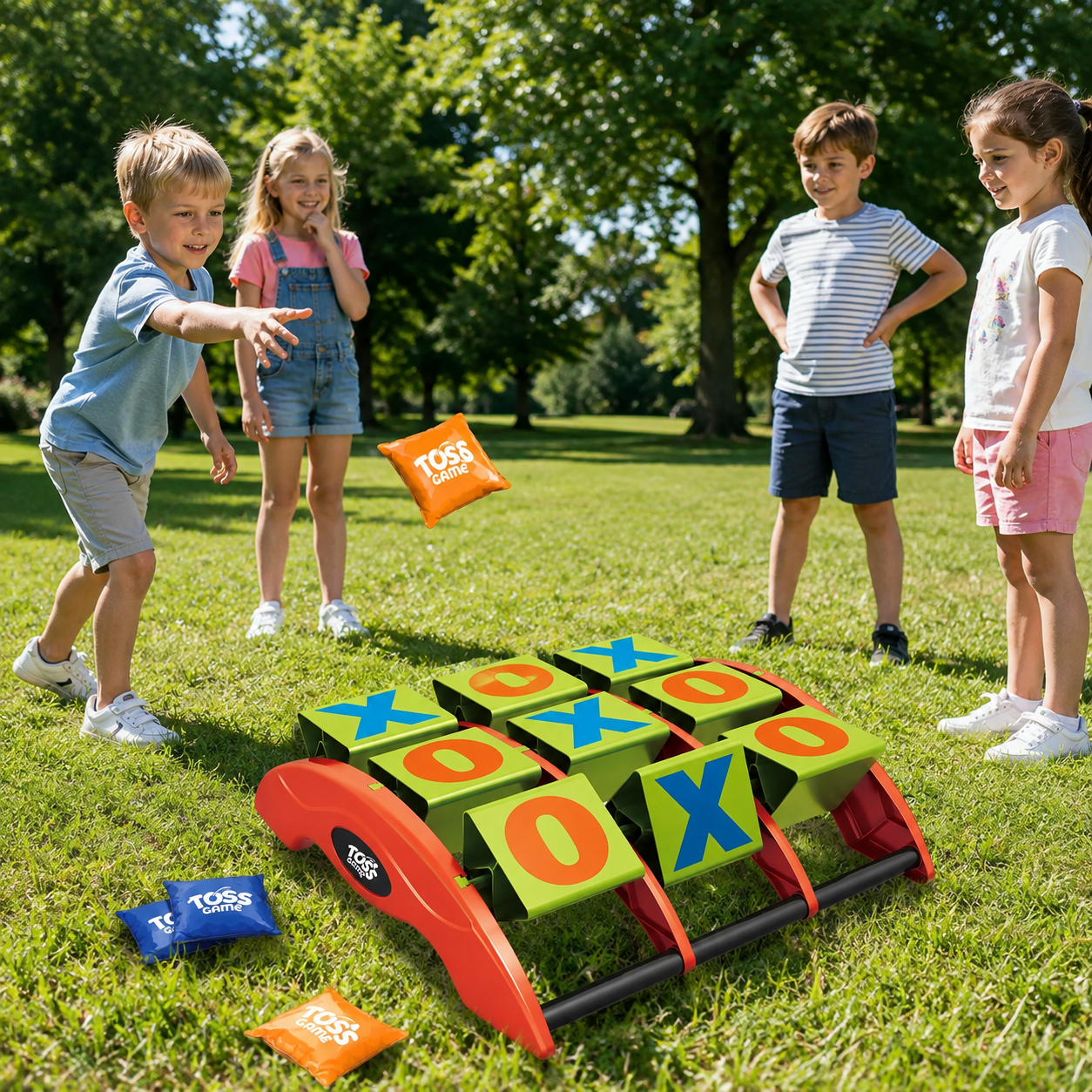 SkillShot – Active & Challenging – Beanbag "Tic-Tac-Toe" Game