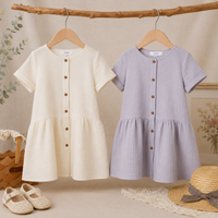 Thumbnail for LunaDress – Elegant & Airy – Children's Dress with an A-Line Silhouette