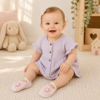 Thumbnail for SweetFeet – Soft & Cute – Baby Socks with Flowers and Lace