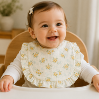 Thumbnail for BabyBloom – Cute & Comfortable – Baby Bib with Ruffled Edg