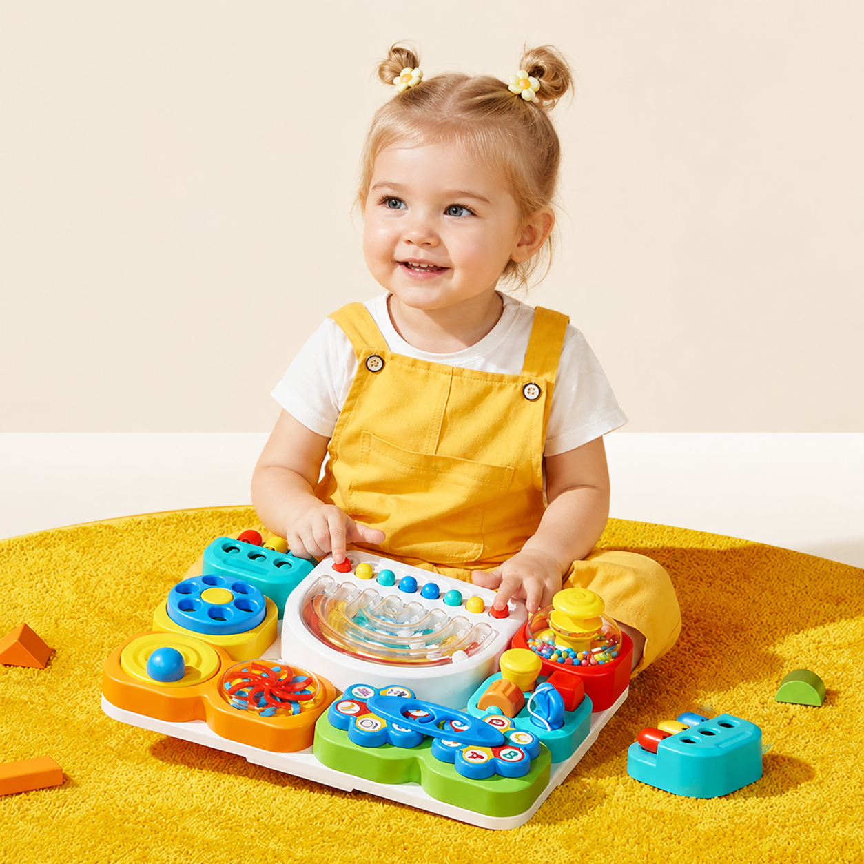 BusyFun – Educational & Practical – Sensory Activity Board