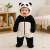 CozyBear – Soft & Warm – Baby Onesie with Animal Hood
