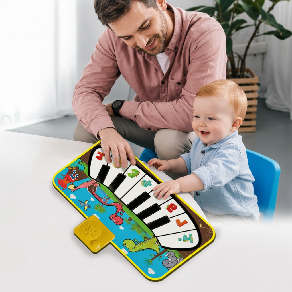 LittleComposer – Educational & Musical – Baby Piano Play Mat