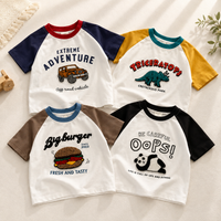 Thumbnail for StreetBoy – Cool & Comfortable – Kids' T-Shirt with Raglan Sleeves and Print